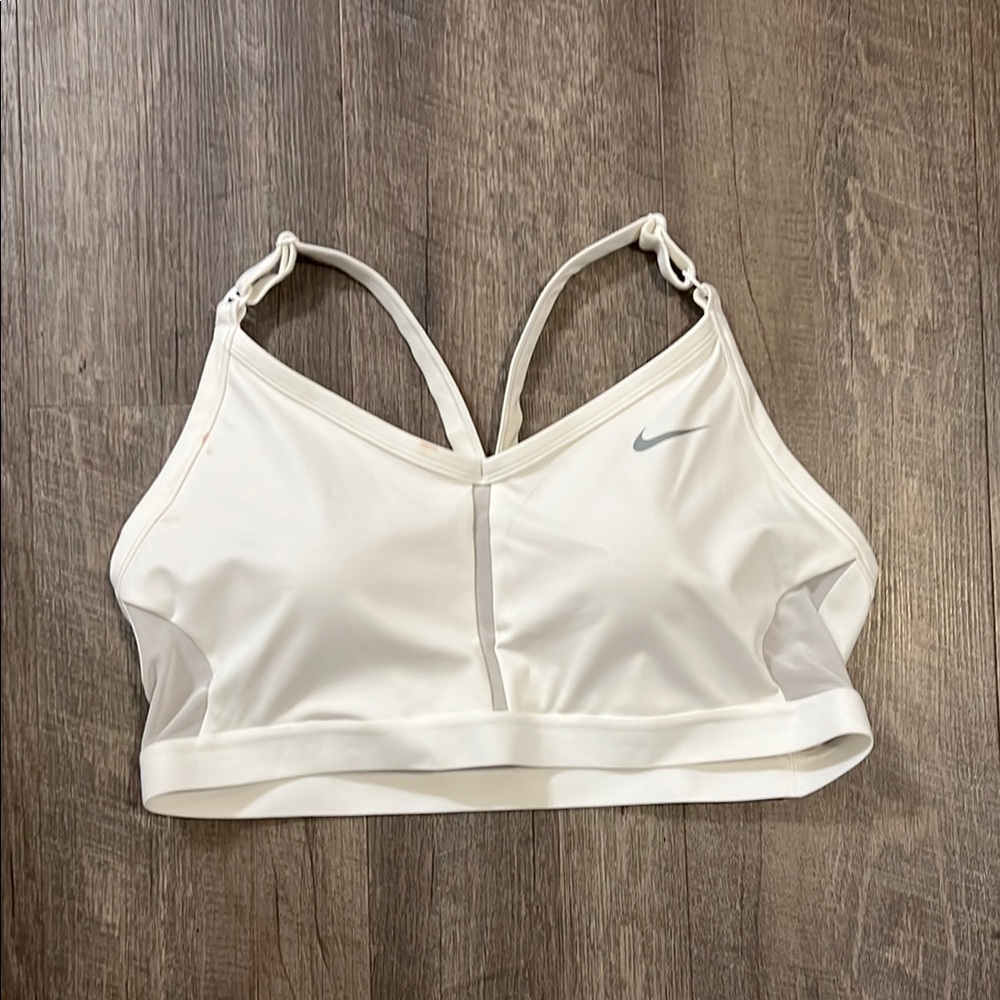 Nike Women's Cream Sports Bra